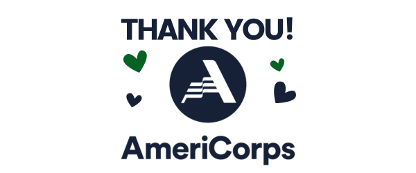 Thank you, AmeriCorps! 