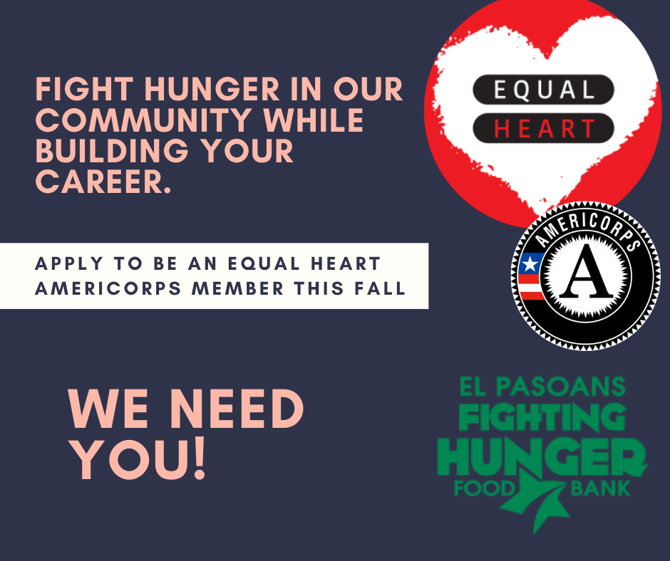 Looking for a Job? Apply to be an Equal Heart AmeriCorps Member 