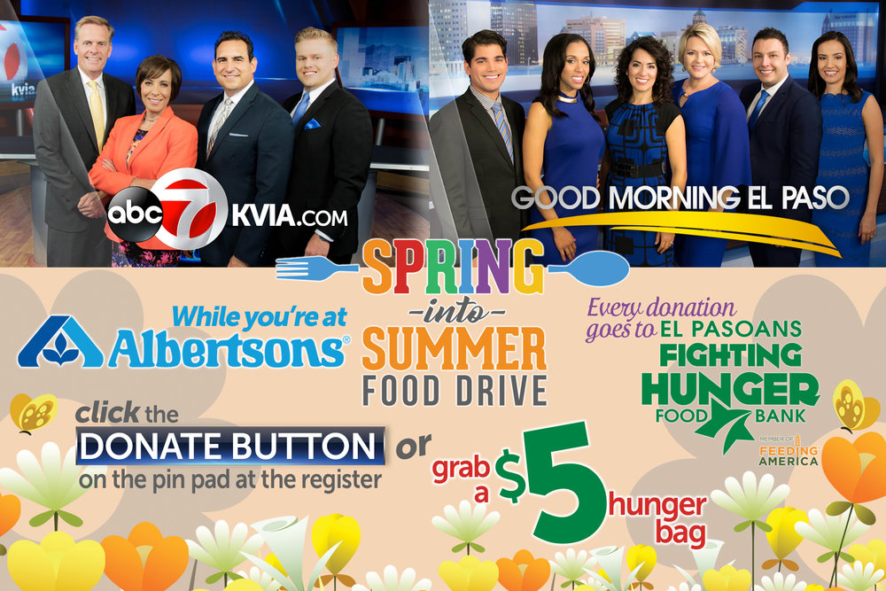 Spring Into Summer Food Drive