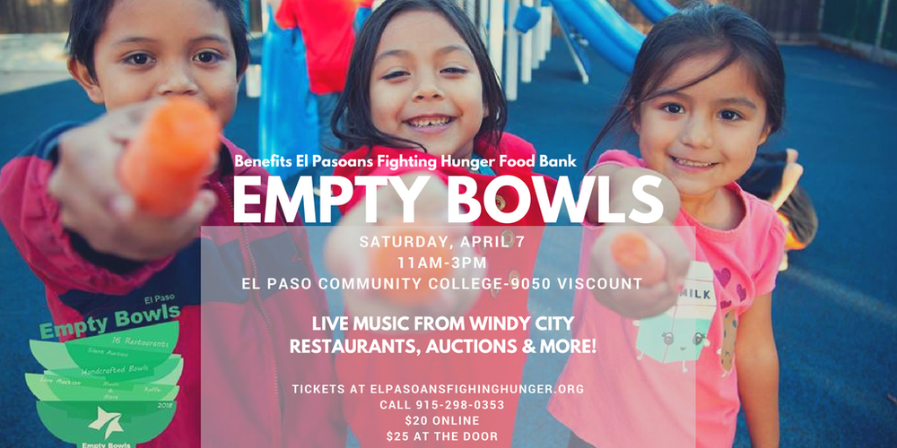 14th Annual Empty Bowls Event