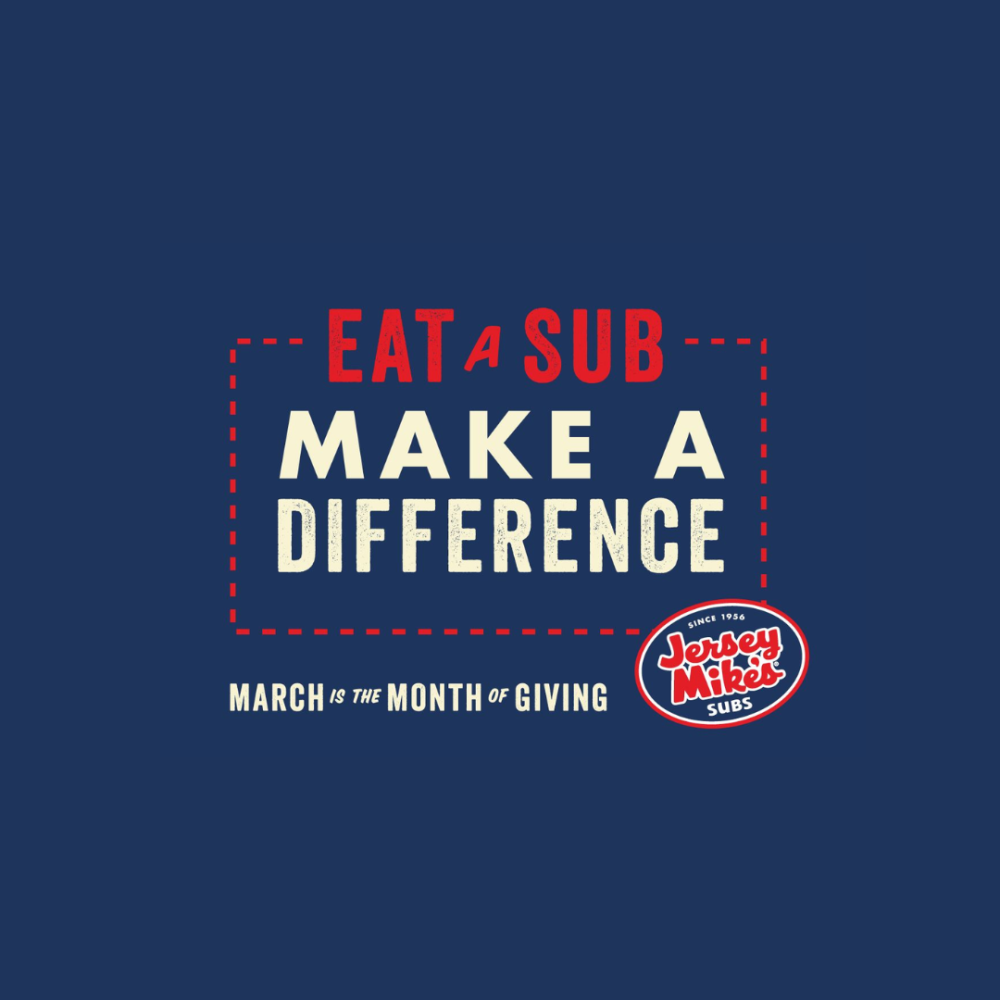 Jersey Mike&#039;s Month of Giving! 