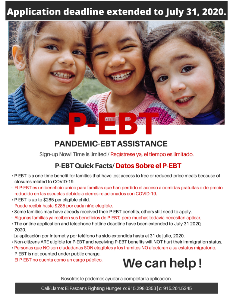 Pandemic EBT Assistance 