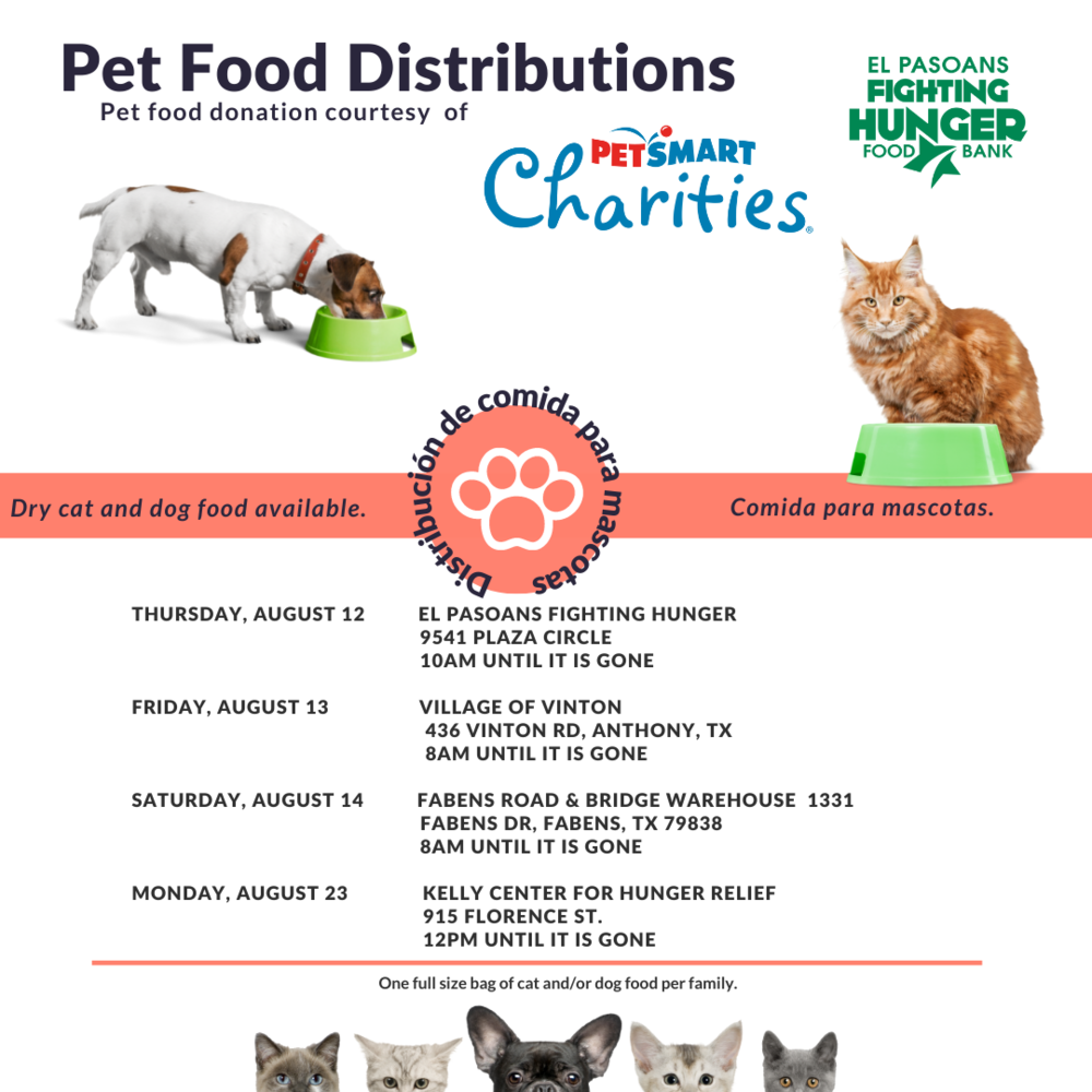 Pet Food Distribution - August 2021