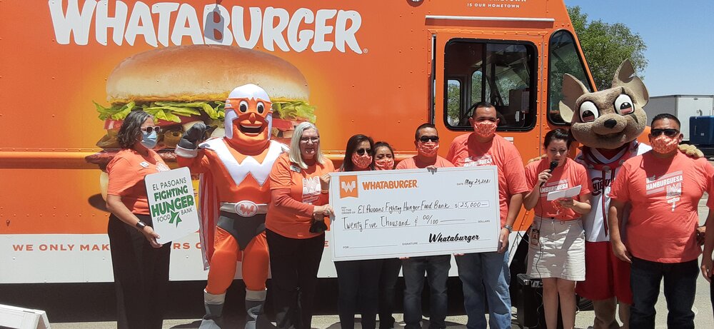 Whataburger donation will provide 175,000 meals to our neighbors 